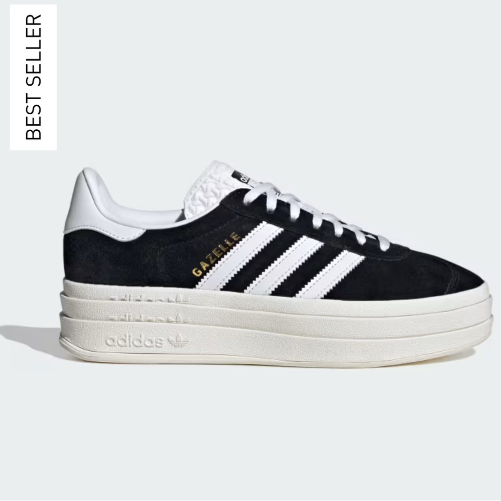 Adidas platform gazelle sneakers